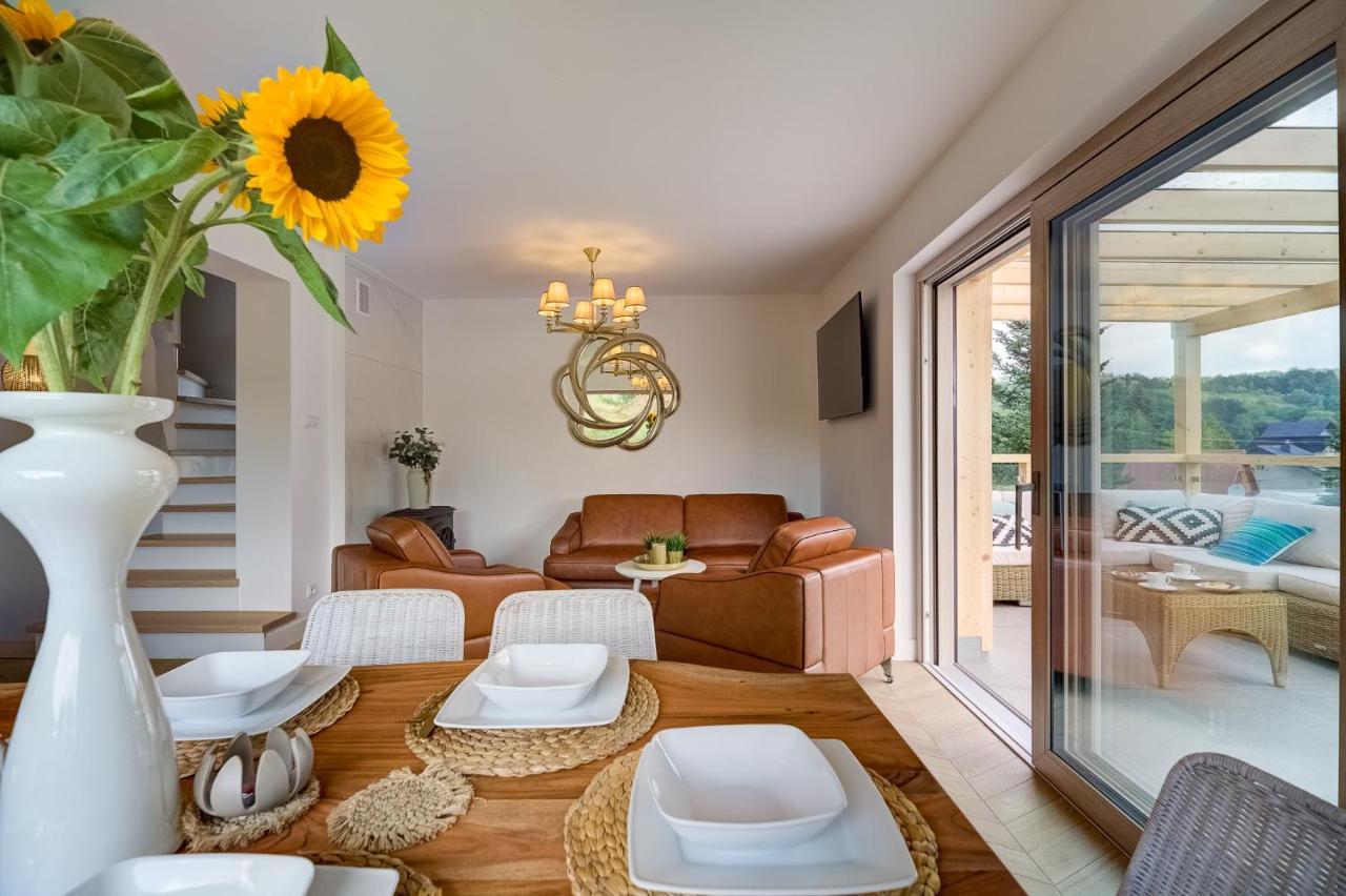 Znamirowickachata Sauna Jacuzzi Spa Znamirowice Ngoại thất bức ảnh