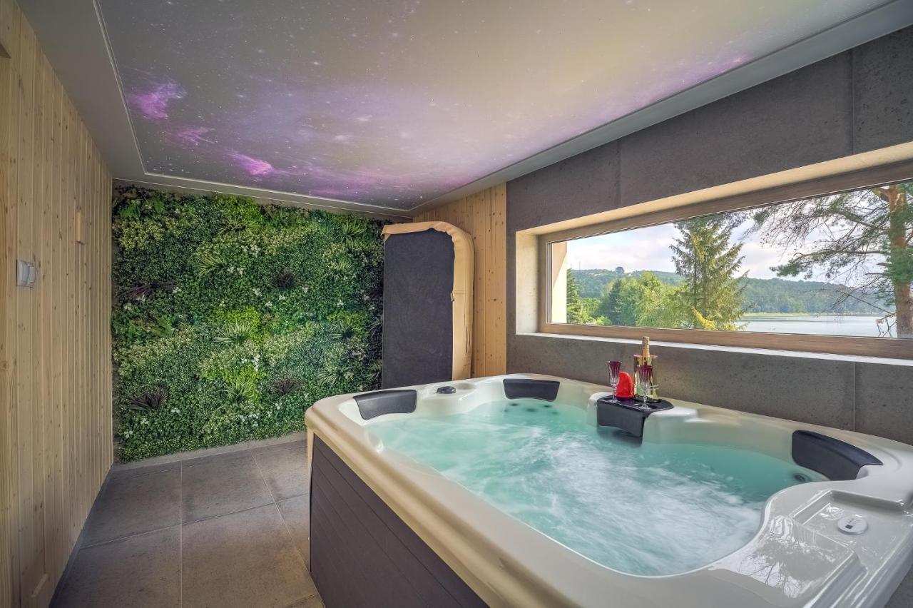 Znamirowickachata Sauna Jacuzzi Spa Znamirowice Ngoại thất bức ảnh
