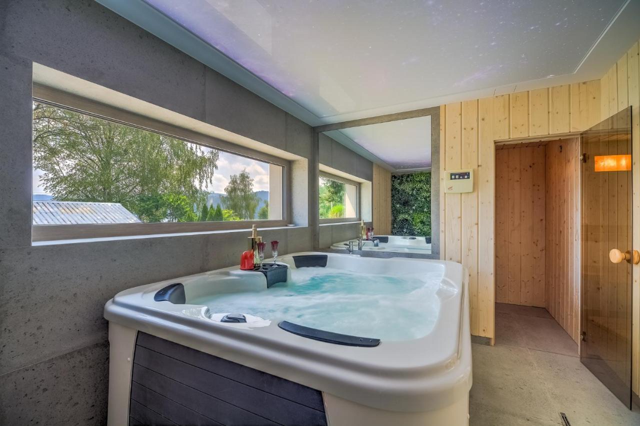 Znamirowickachata Sauna Jacuzzi Spa Znamirowice Ngoại thất bức ảnh