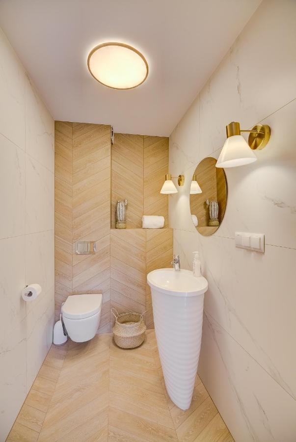 Znamirowickachata Sauna Jacuzzi Spa Znamirowice Ngoại thất bức ảnh
